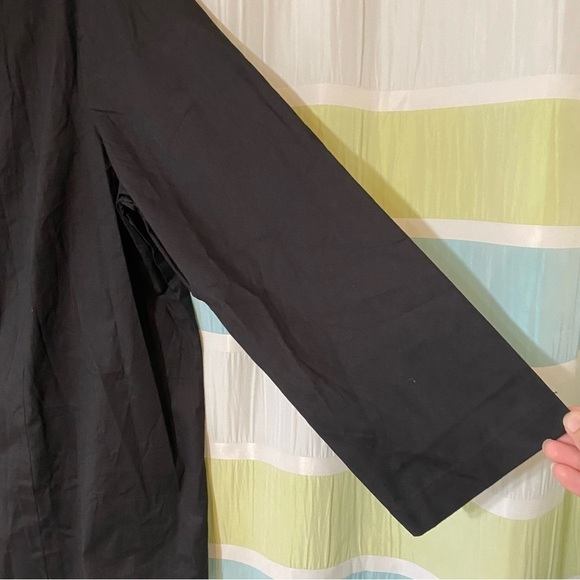 Ulla Popken Black Button Down Blouse & Pants Sz 20/22 - Picture 3 of 15